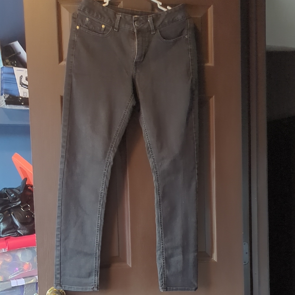 Riders by Lee Mid Rise Skinny Black Jeans